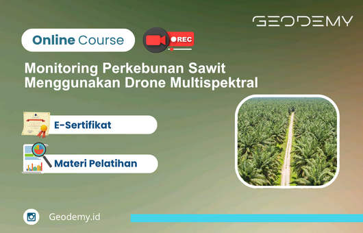 Monitoring Perkebunan Sawit Menggunakan Drone Multispektral